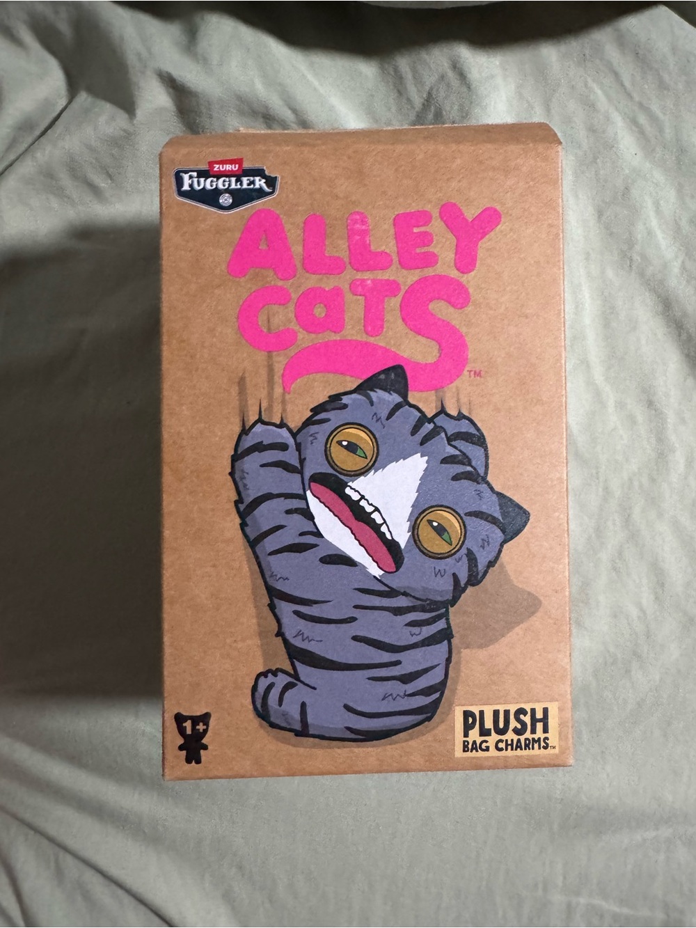 ZURU Fuggler Plush Bag Charm Alley Cats Edition Confirmed Sealed Bag ~ CHEEZEE